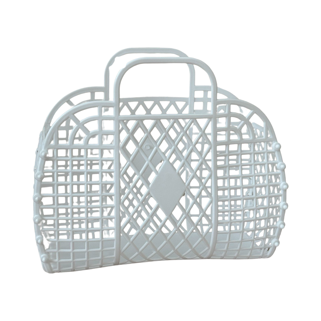 Jelly Basket ~ White